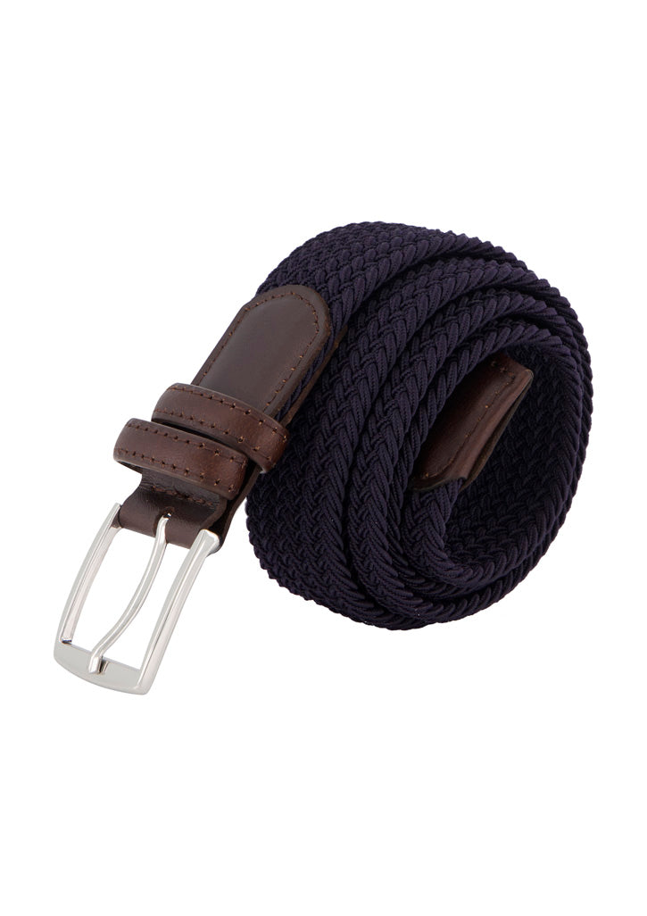 Biz Corporate Unisex Braided Stretch Belt