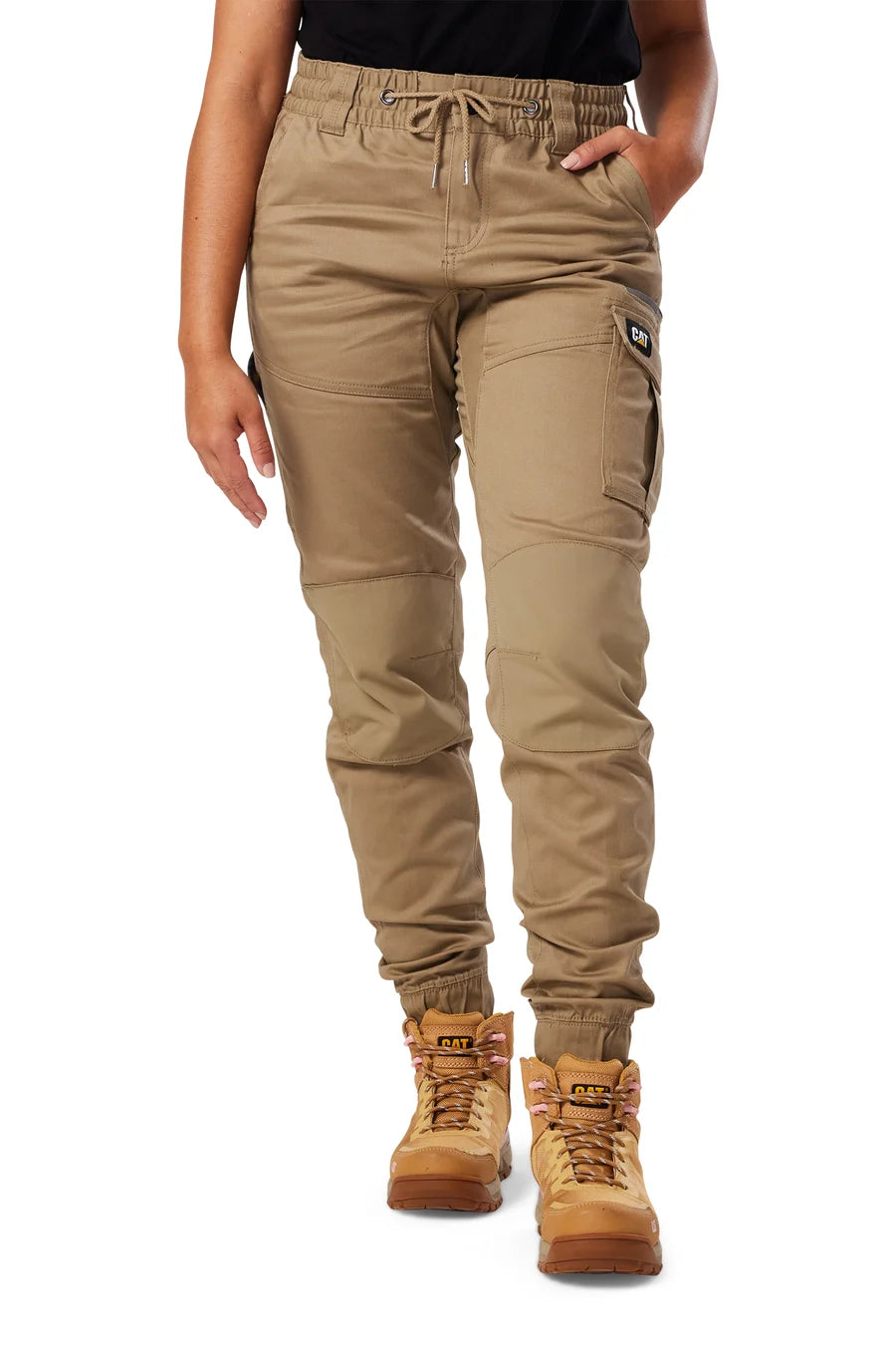 Ladies cuffed cargo pants hotsell