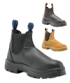 Steel Blue Mens Hobart Elastic Side Non Safety Boots