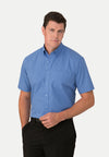 City Collection Mens Microcheck S/S Shirt