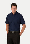 City Collection Mens Microcheck S/S Shirt