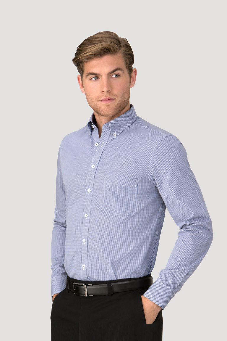 City Collection Mens Pippa L/S Check Shirt