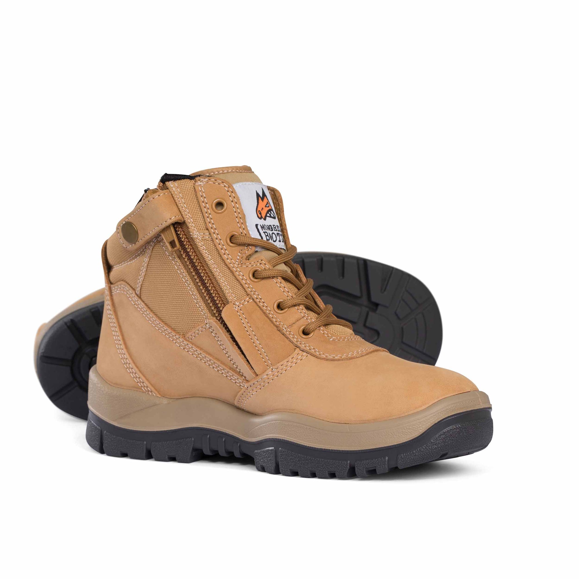 Mongrel Mens Zipsider Safety Boots