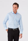 City Collection Mens Shadow Stripe L/S Shirt