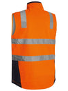Bisley Unisex Core 2-Tone Hi-Vis Softshell Vest