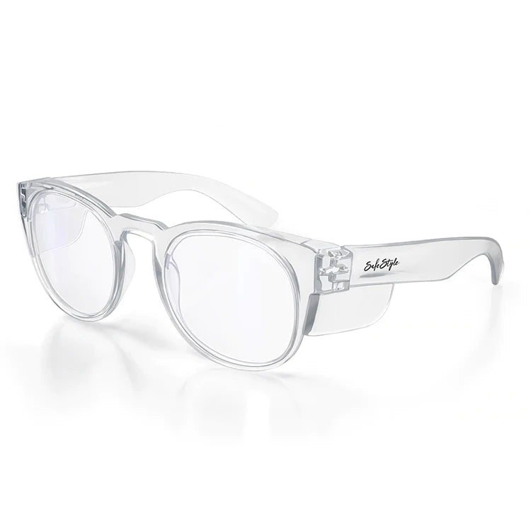 SafeStyle Cruisers Clear Frame Clear Safety Glasses