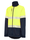KingGee Mens 2-Tone Hi-Vis Softshell Taped Jacket