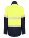 KingGee Mens 2-Tone Hi-Vis Softshell Taped Jacket
