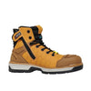 KingGee Mens Quantum Lace Up Zip Side Safety Boots