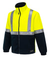 Portwest Mens Huski Core Convoy Polar Fleece Jacket Taped