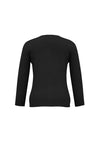 Biz Collection Womens 2-Way Zip Cardigan