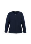 Biz Collection Womens 2-Way Zip Cardigan