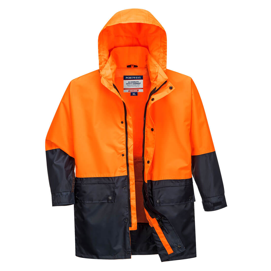 Portwest Mens Core Kimberley 2 Tone Lightweight Rain Jacket