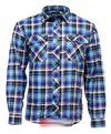 Milton Mens Flannelette Open Front L/S Shirt