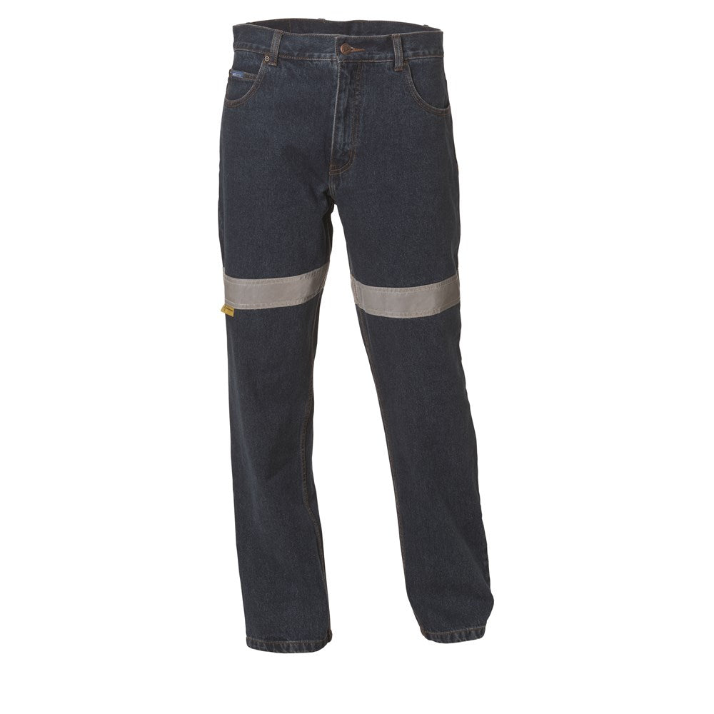 Worksense Mens Core Denim Jeans Taped