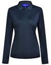 Winning Spirit Womens Lucky LS Bamboo Polo