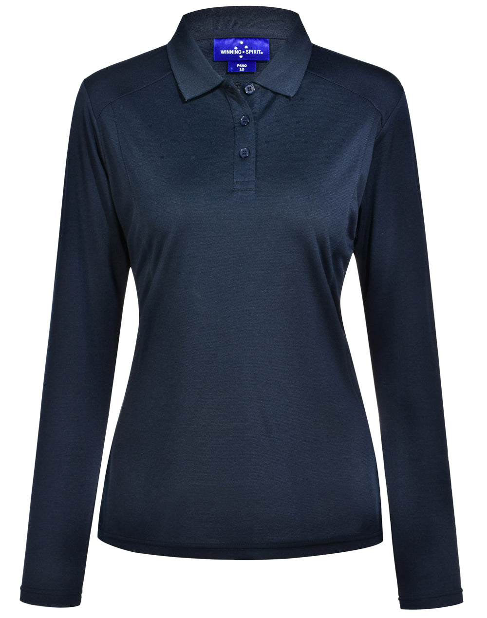 Winning Spirit Womens Lucky LS Bamboo Polo