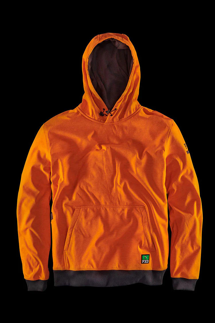 Orange online work hoodie