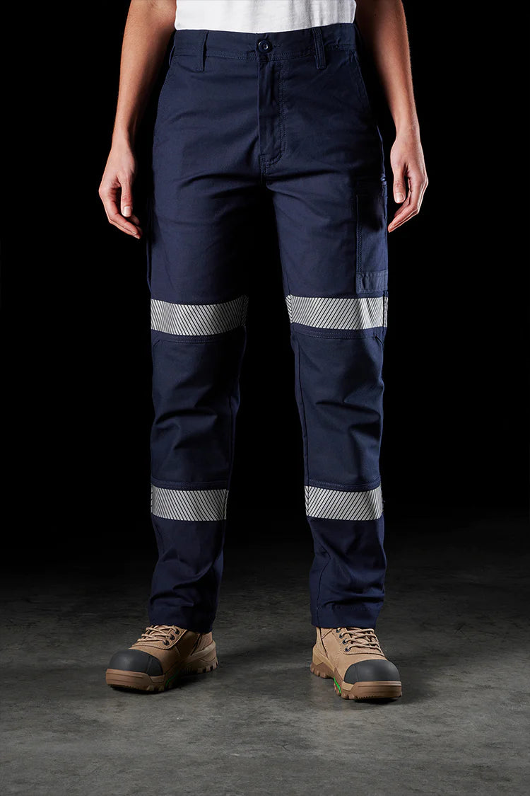 FXD Womens Stretch Work Pants With Reflective Tape