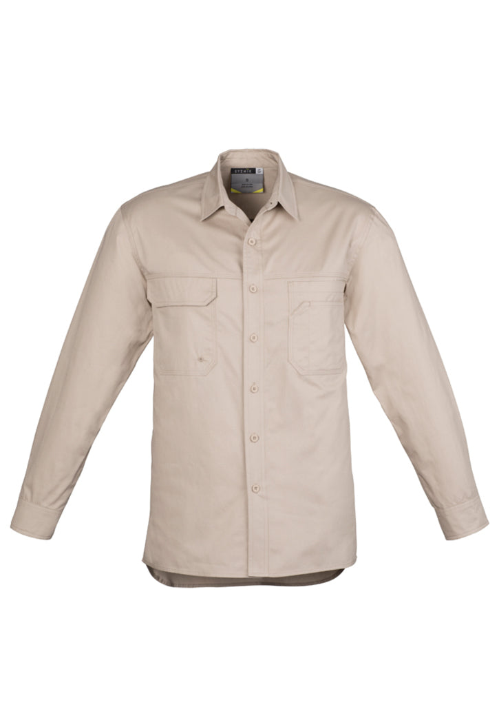 Syzmik Mens Tradie Lightweight L/S Shirt