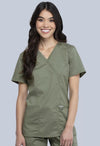 Revolution Mock Wrap Scrub Top