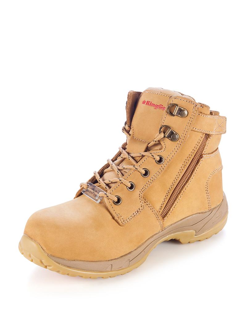 KingGee Womens Tradie Zip Safety Boots