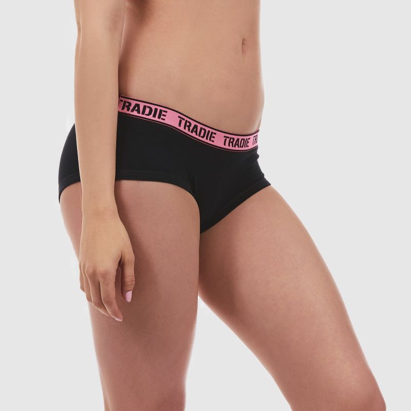 TRADIE Womens 3pk Boyleg Underwear - Work Clobber Bunbury