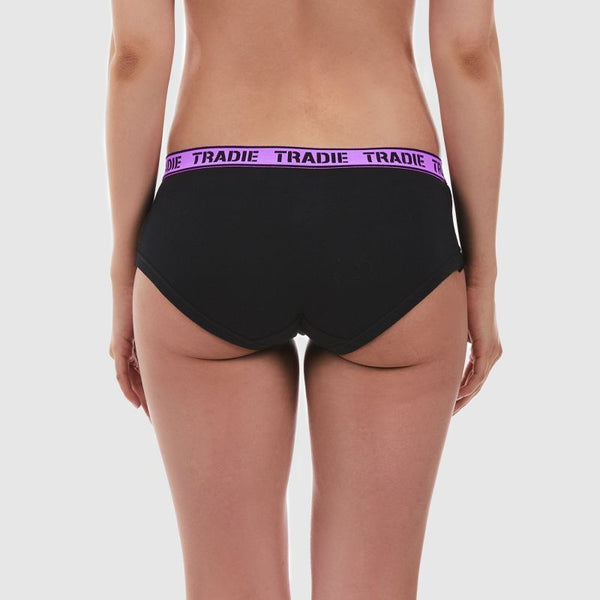 TRADIE Womens 3pk Boyleg Underwear - Work Clobber Bunbury