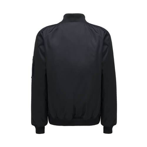 Plain black jacket store