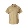 Hard Yakka Mens S/S Closed Front Drill Shirt