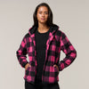 Hard Yakka Womens Check Zoodie